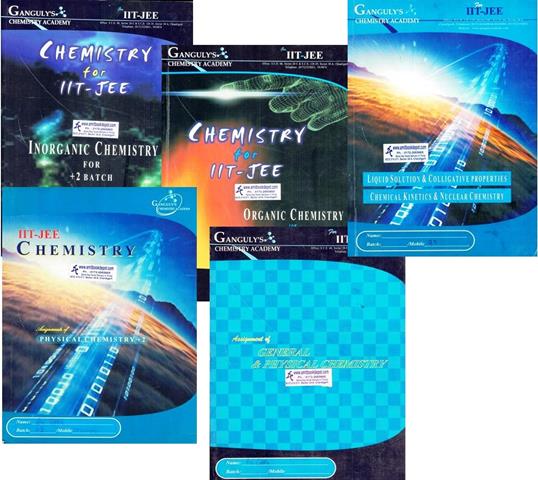 Ganguly Chemistry Academy Chemistry Notes Set Of 5 Books